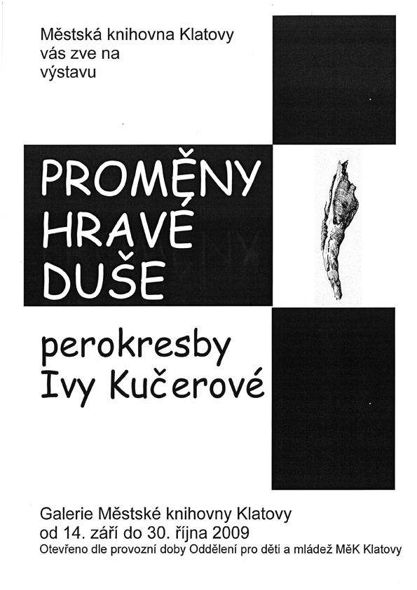Proměny hravé duše, Městská knihovna Klatovy 2009